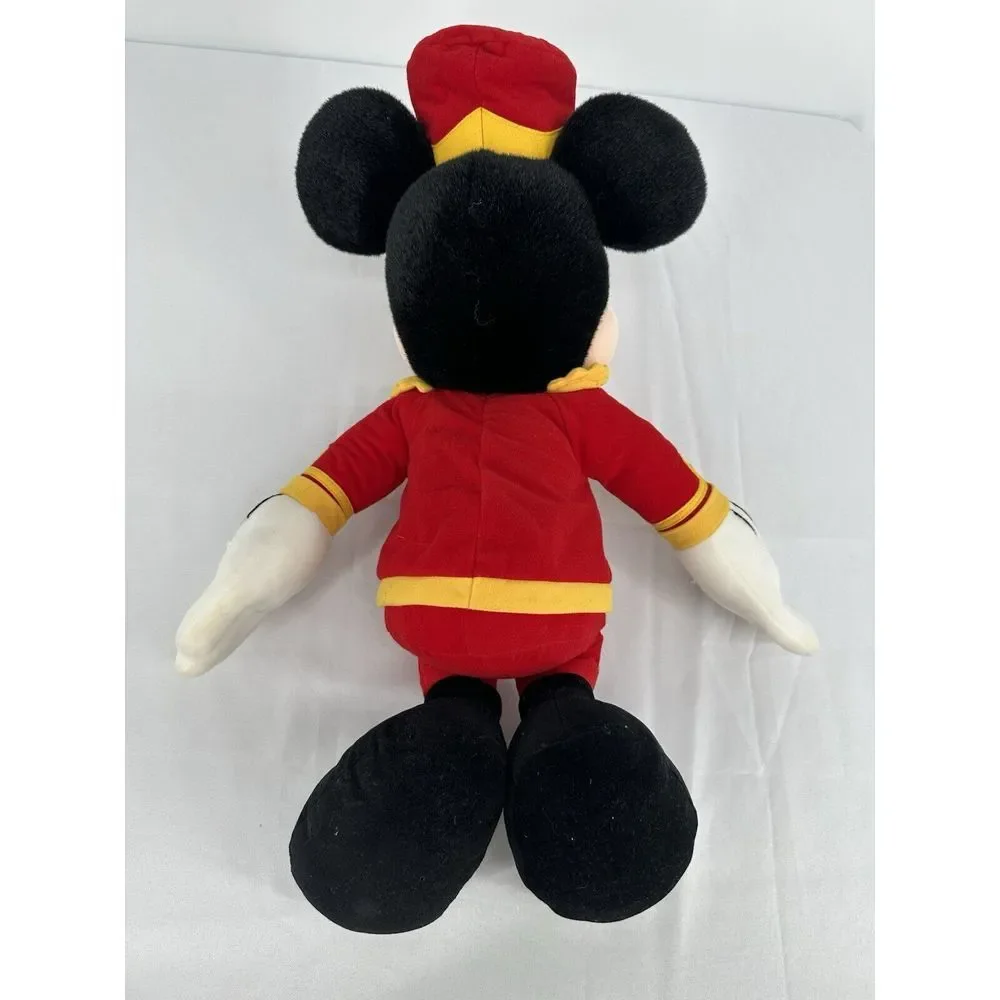 Disney Macy's Mickey Mouse Christmas Marching‎ Band Conductor Plush Doll 23